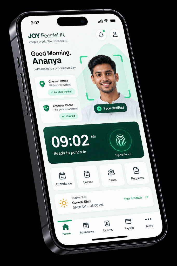 JOY PeopleHR Mobile Employee Self-Service App